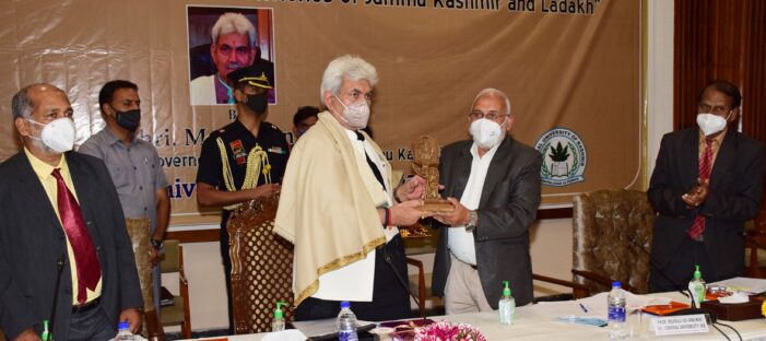 Lt Governor releases NAAC’s “Analysis of Accreditation Reports of Union Territories-Jammu Kashmir and Ladakh” Lt Governor releases NAAC’s “Analysis of Accreditation Reports of Union Territories-Jammu Kashmir and Ladakh”