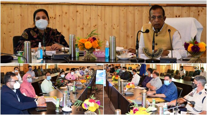 Union MOS for Industries, Commerce visits Ganderbal; Inaugurates oxygen plant and reviews developmental scenario in the district Union MOS for Industries, Commerce visits Ganderbal; Inaugurates oxygen plant and reviews developmental scenario in the district