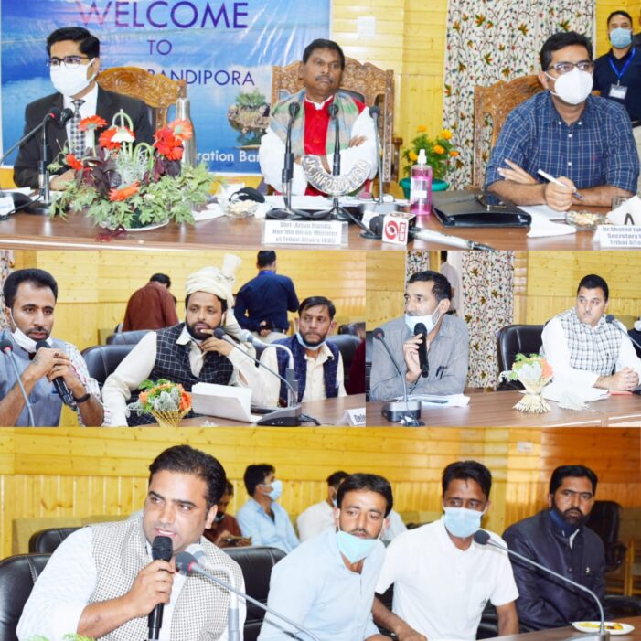Union Minister for Tribal Affairs visits Bandipora, inaugurates several projects Union Minister for Tribal Affairs visits Bandipora, inaugurates several projects