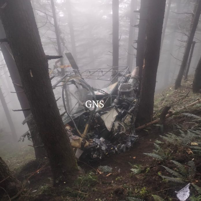 Two pilots injured in Udhampur helicopter crash succumb to injuries Two pilots injured in Udhampur helicopter crash succumb to injuries