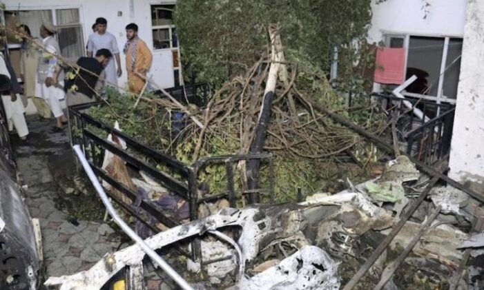 US offers to pay relatives of 10 killed in botched Afghan drone strike