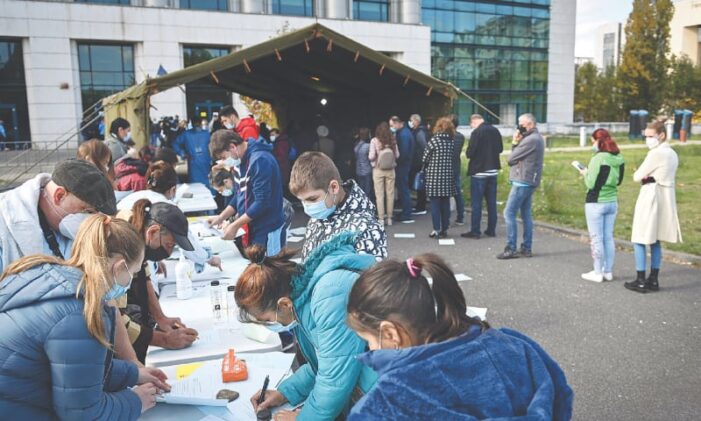 Covid-19 cases surpass 20m in Eastern Europe as inoculation lags