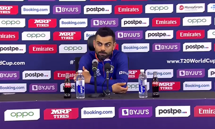 ‘Will you drop Rohit Sharma?’ bemused Kohli asks in reply to question