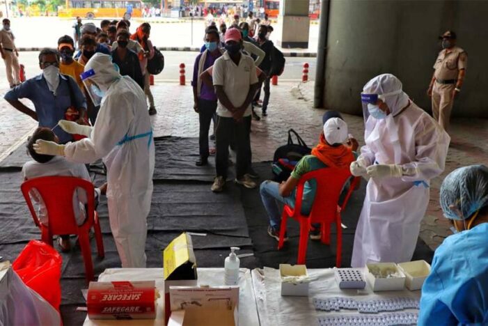 India Logs 18,132 New Covid-19 Cases – Lowest In 215 Days