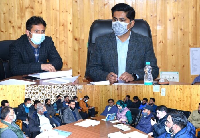 DC B’Pora reviews progress of RDD works under District Capex Budget