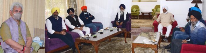Sikh Delegation calls on Lt Governor Sikh Delegation calls on Lt Governor