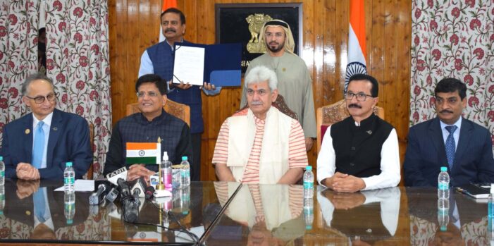 We are committed to developing a new industrial culture in J&K, enhancing the scope of future investments: LG