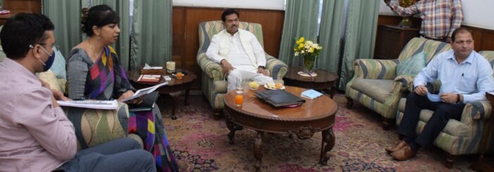 Union MoS B L Verma takes stock of dev works of Cooperatives Department Union MoS B L Verma takes stock of dev works of Cooperatives Department