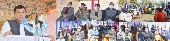 Union MoS Agriculture & Farmers Welfare Visits Fruit & Vegetable Mandi Agler Shopian