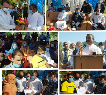 Union MoS Fisheries visits Trout Fish Farming Project Kokernag Union MoS Fisheries visits Trout Fish Farming Project Kokernag