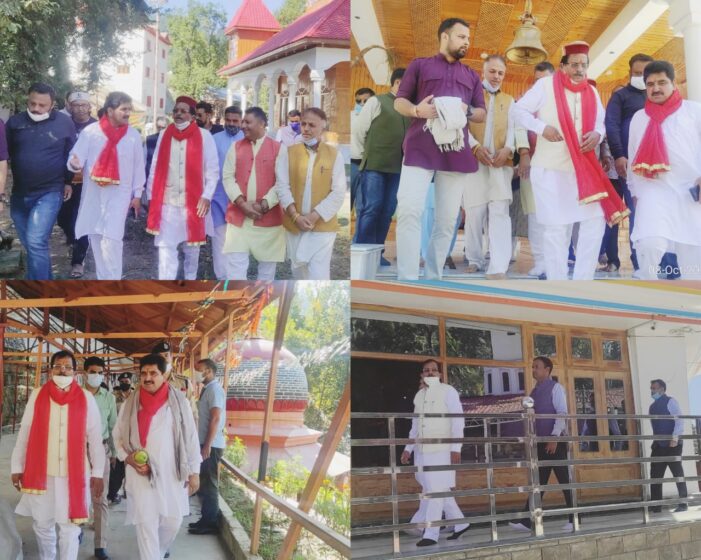 Union MoS Shripad Yesso Naik concludes two day visit to Doda district Union MoS Shripad Yesso Naik concludes two day visit to Doda district