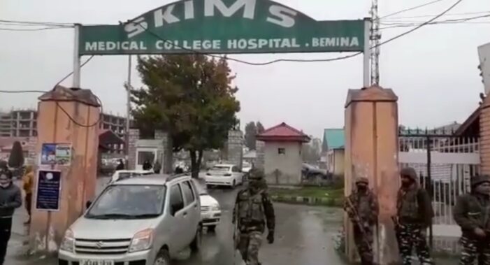 Militants flee after brief shootout at Bemina says police Militants flee after brief shootout at Bemina says police