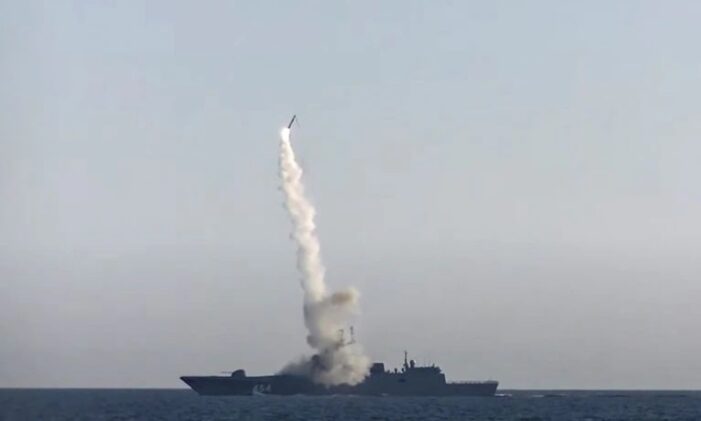 Russia carries out another test of hypersonic missile