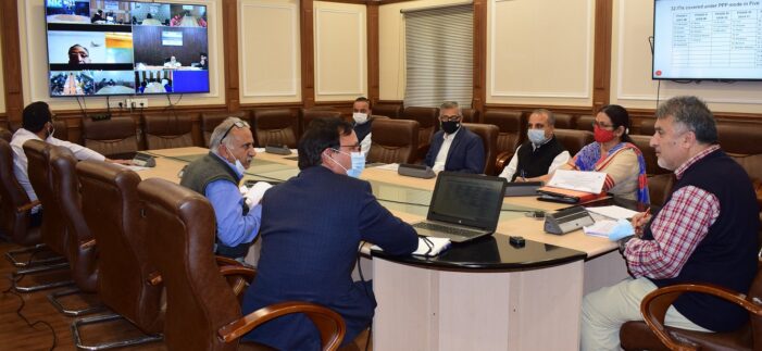 Dr Samoon chairs SSC meet; reviews working of IMCs under PPP scheme Dr Samoon chairs SSC meet; reviews working of IMCs under PPP scheme