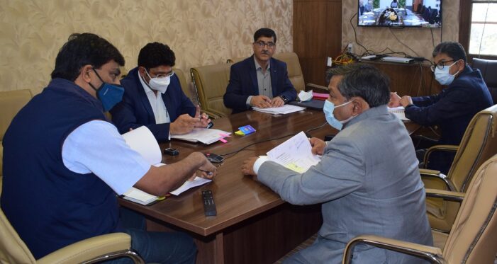 CS reviews progress of pollution abatement of River Devika and Tawi at Udhampur Town CS reviews progress of pollution abatement of River Devika and Tawi at Udhampur Town