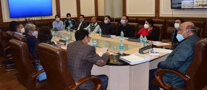  Commissioner Secretary chairs PMC meet regarding conservation of Mughal Gardens at Shalimar, Nishat
