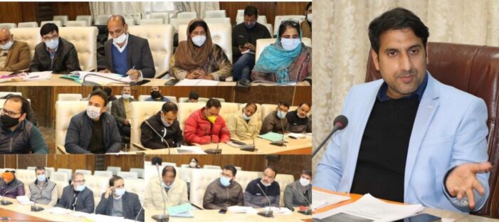 DC Srinagar reviews implementation of Employment Generation Schemes
