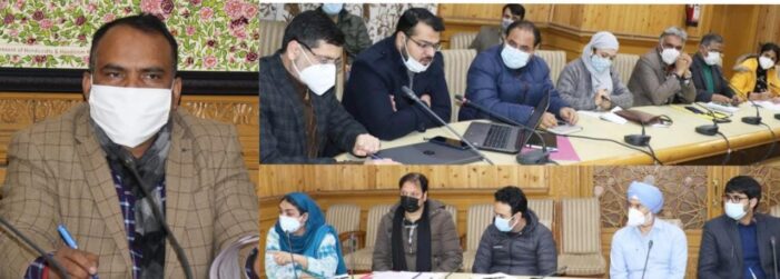 Div Com Kashmir convenes special meeting on preparedness for containment of new Covid-19 variant ‘Omicron’ Div Com Kashmir convenes special meeting on preparedness for containment of new Covid-19 variant ‘Omicron’