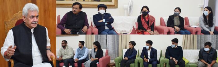 Lt Governor interacts with first batch of selected fellows under the “Lieutenant Governor’s Sustainable Development Fellowship” Lt Governor interacts with first batch of selected fellows under the “Lieutenant Governor’s Sustainable Development Fellowship”
