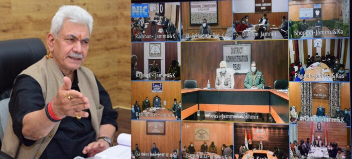 Lt Governor reviews public health response to COVID-19; takes assessment of measures across the UT Lt Governor reviews public health response to COVID-19; takes assessment of measures across the UT