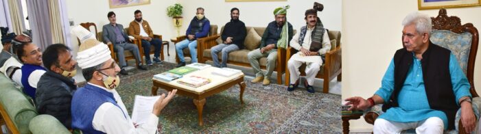 Pahari Cultural & Welfare Forum calls on Lt Governor Pahari Cultural & Welfare Forum calls on Lt Governor