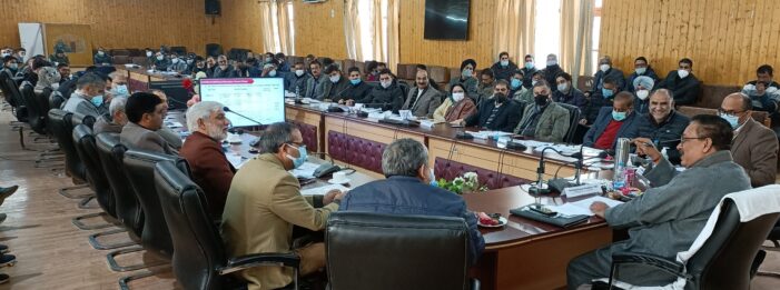 Navin Choudhary visits Baramulla; takes stock of overall development scenario Navin Choudhary visits Baramulla; takes stock of overall development scenario