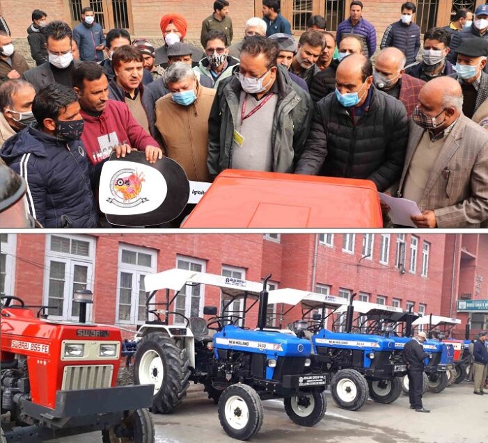 Principal Secretary Agriculture launches farm machinery distribution camp Principal Secretary Agriculture launches farm machinery distribution camp