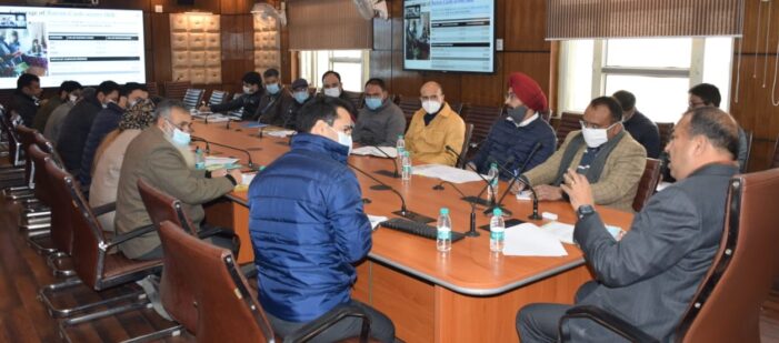 Union Food Secretary reviews JKs FCS&CA programmes Union Food Secretary reviews JKs FCS&CA programmes