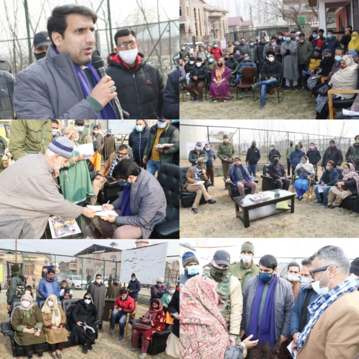 Good Governance Week: DC Srinagar holds Public Grievance Redressal Camp at Lasjan