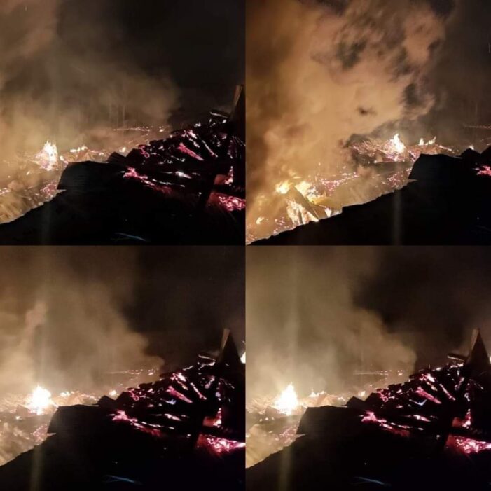 10-12 houses gutted in overnight blaze in remote Gurez village in Bandipora 10-12 houses gutted in overnight blaze in remote Gurez village in Bandipora