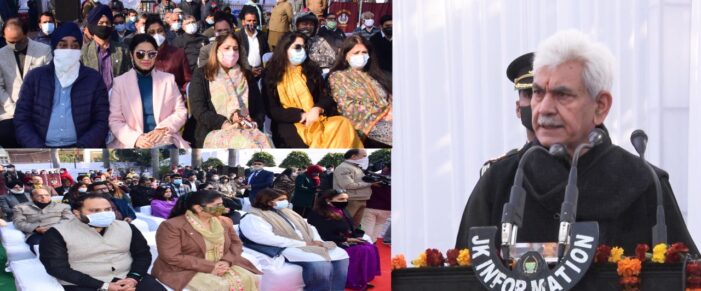 Lt Governor inaugurates ‘Adopt-A-Park’ programme of Jammu Municipal Corporation