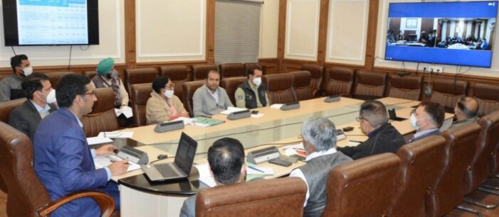 Shahid reviews tribal welfare projects, new schemes Shahid reviews tribal welfare projects, new schemes