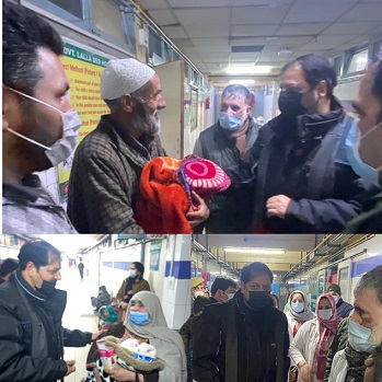 ADC Srinagar visits Lal Ded Hospital