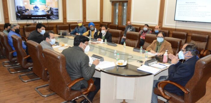 Push for systematically improving the indices of teaching-learning process, effective implementation of NEP-2020: Advisor Bhatnagar