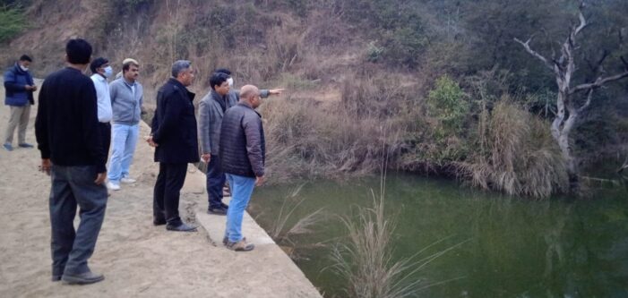 Commissioner Secretary inspects ongoing works on Jambu Zoo Project