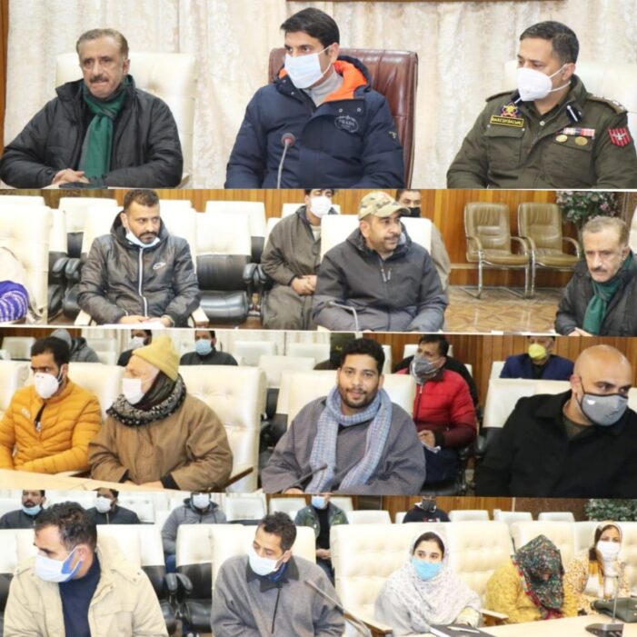 DC Srinagar holds interaction with DDC, BDC and PRI members to chalk out roadmap for constitution of Standing Committees