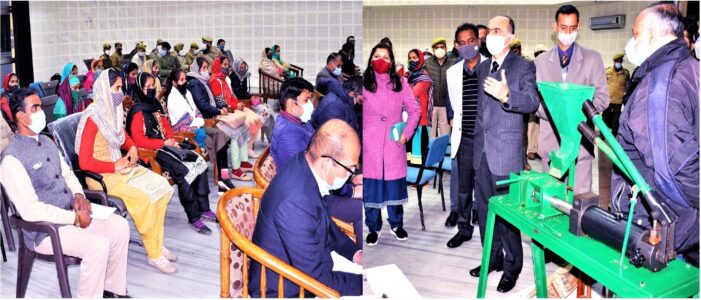 J&K Forest Department initiates production of Pine fuel Briquettes to promote Rural Livelihood