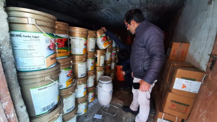 Agriculture Department continues its drive against unregistered insecticides