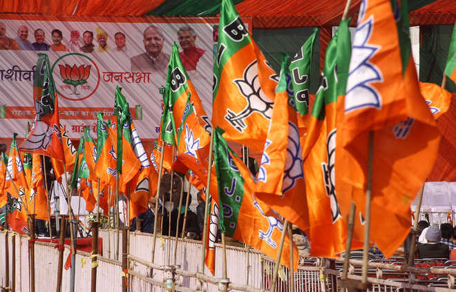 Ten BJP MPs elected to state assemblies resign from Parl Ten BJP MPs elected to state assemblies resign from Parl