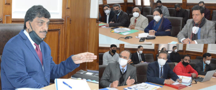 CS reviews UT capex of Forest department and calls for ramping up plantation in both forest and non forest areas