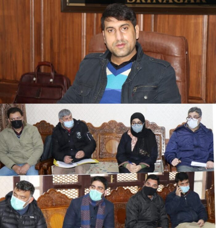 DC Srinagar chairs 6th meeting of Monitoring Committee of National Clean Air programme