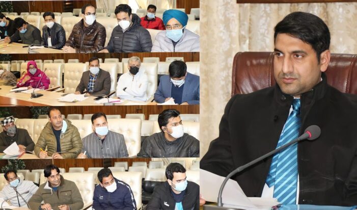 DEO Srinagar reviews status of Electoral Roll, Voter Awareness contests