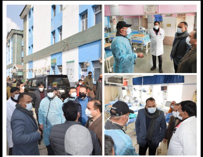 Div Com Kashmir visits DRDO, GB Panth Hospitals