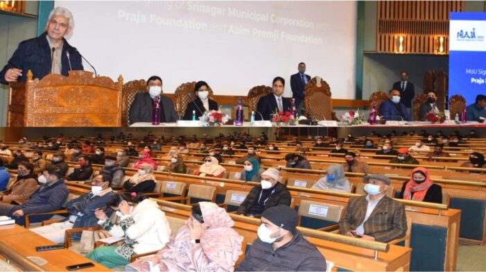 Transparent & participatory processes in urban governance are important for tapping the vast potential, vitality of our cities and higher economic growth, says the LG
