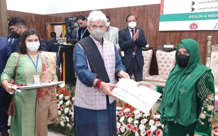 Lt Governor lays foundation stones for various state-of-the-art health infrastructure projects at GMCs, DHs, CHCs & PHCs across the UT