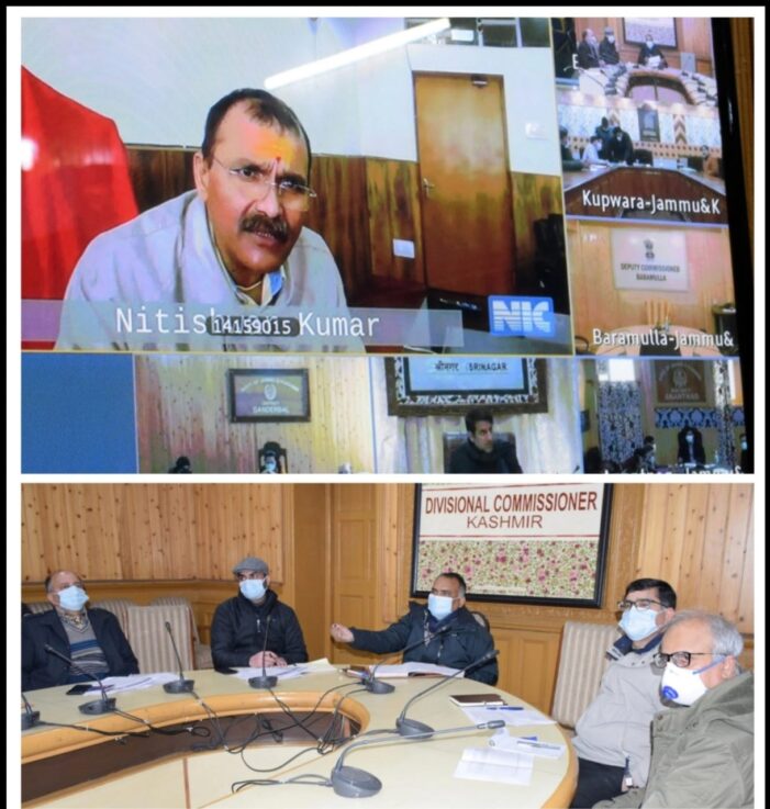 Principal Secretary to Lt Governor reviews restoration of Power, Roads, Water Supply in Kashmir