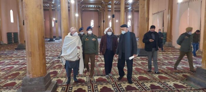 Jamia Masjid likely to reopen for normal prayers as officers review arrangements