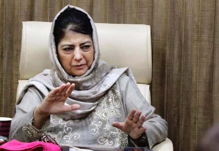 Time to come forward for ‘reconciliation’ to end lingering disputes: Mehbooba Mufti