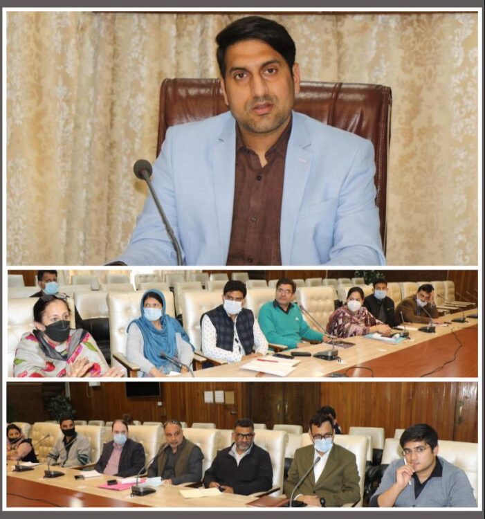 DC Srinagar reviews Follow up action on restoration and preservation of wetlands