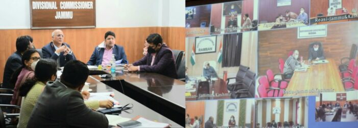 Div Com, Secretary NFCH review financial assistance to violence hit children under project “Assist” in J&K